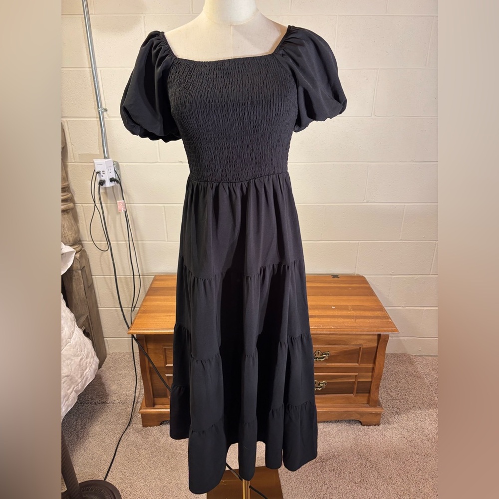 Darling Black Maxi Dress
